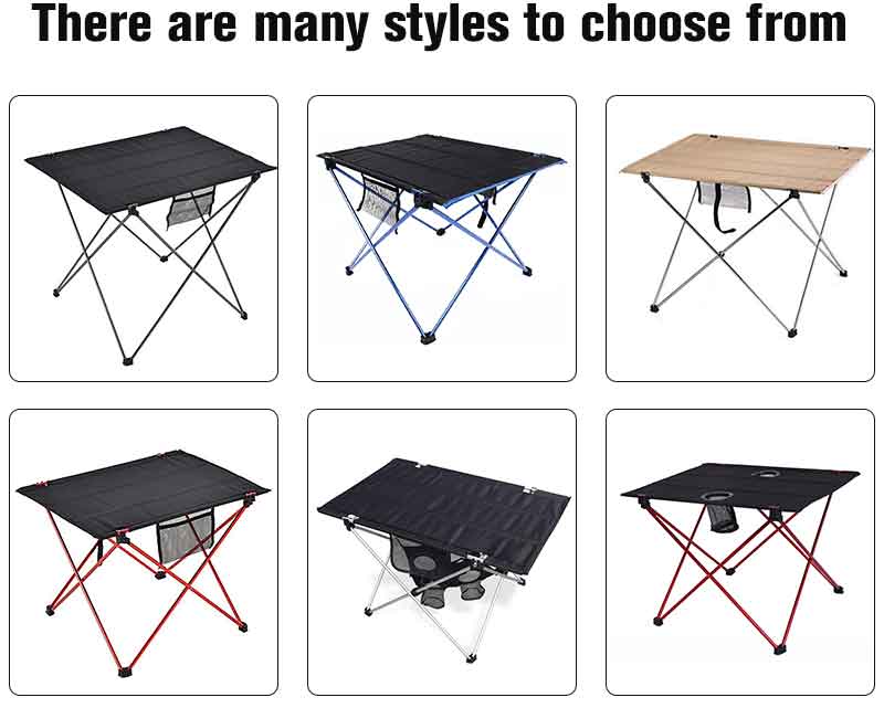 foldable camping table