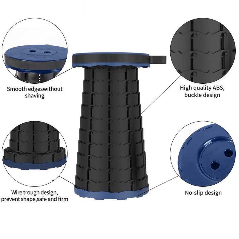 bærbar teleskopkrakk