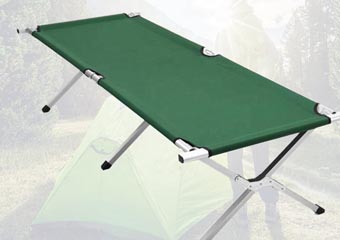 utendørs camping enkelt sammenleggbar seng