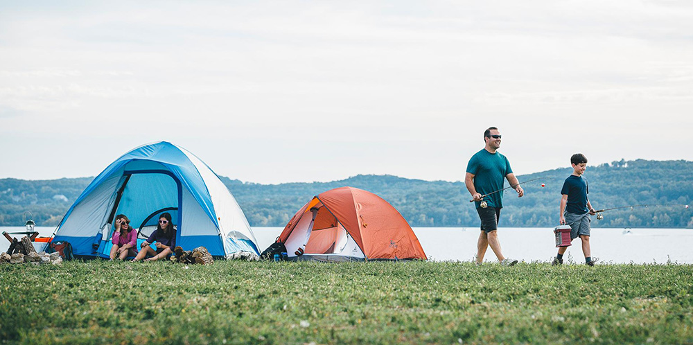 Ferie camping telt