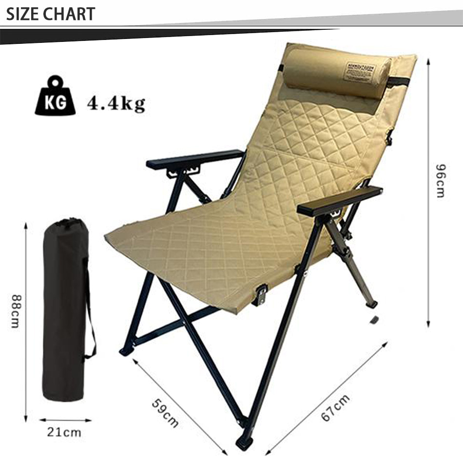 liggende sammenleggbar campingstol sammenligning