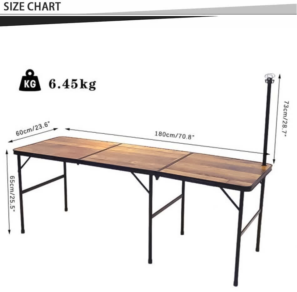 luksus piknikbord i aluminium