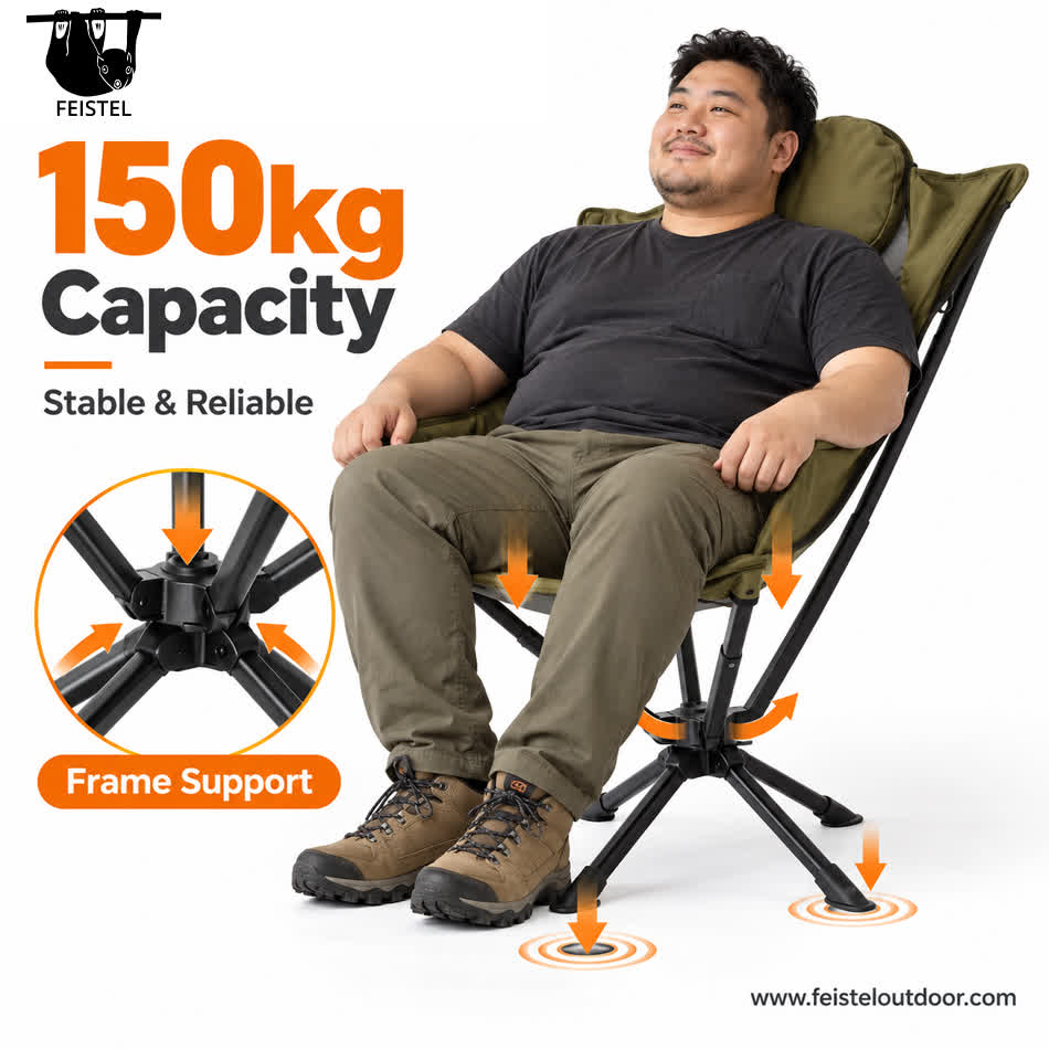 360° rotation Camping Chair 360° rotation Camping Chair