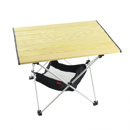 aluminium høydejusterbart lett sammenleggbart campingbord bærbart utendørs roll up bord 
