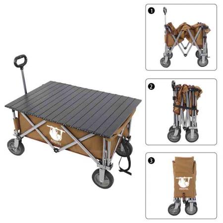 sammenleggbar sammenleggbar hage utendørs park bruksvogn piknik campingvogn 