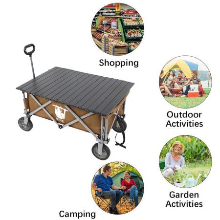 sammenleggbar sammenleggbar hage utendørs park bruksvogn piknik campingvogn 