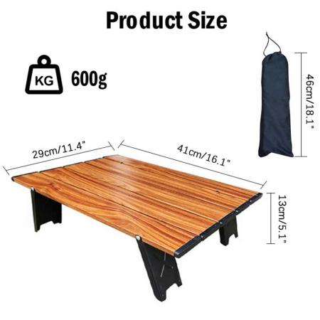 sammenleggbart campingbord utendørs bord bærbart sammenleggbart lett bord for piknikstrand 