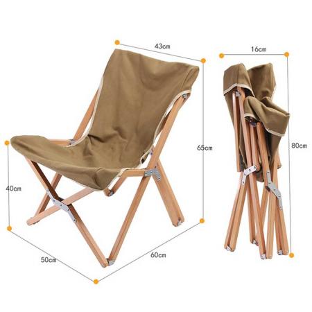 campingstol med sammenleggbar stoff lett utendørs strandcampingstol med bæreveske for campingfiske 