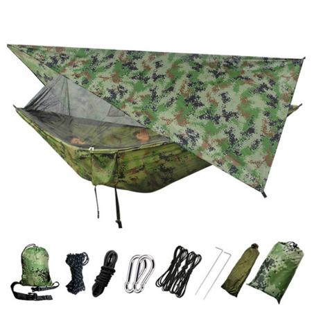 lett vanntett vindtett campinghengekøye regnflue vanntett telt 