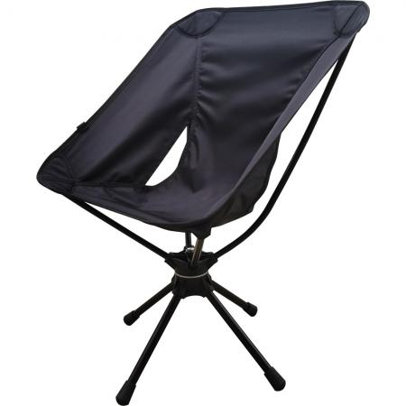 kompakt flykvalitet aluminium roterer 360 grader stol utendørs campingstol strandstol 