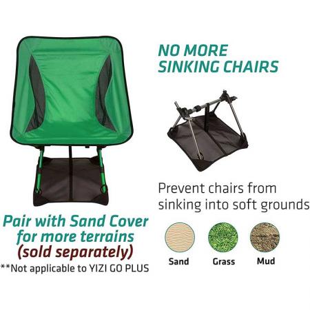 sammenleggbar stol pikniksete fiskeverktøy ultralett turgåing utendørs bærbar med bæreveske 