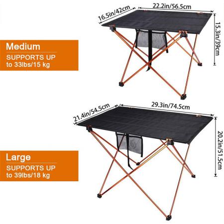 sammenleggbart sammenleggbart camping strandbord BBQ piknik sammenleggbart bord for grillpiknik 