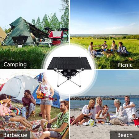 2022 nytt oxford klut camping strandbord BBQ piknik sammenleggbart bord for grillpiknik 