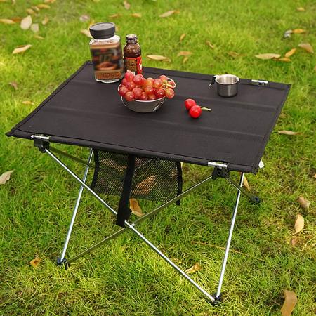 sammenleggbart bord bærbart campingbord sammenleggbare piknikbord vanntett strandbord i lerret for utendørs campingstrand 