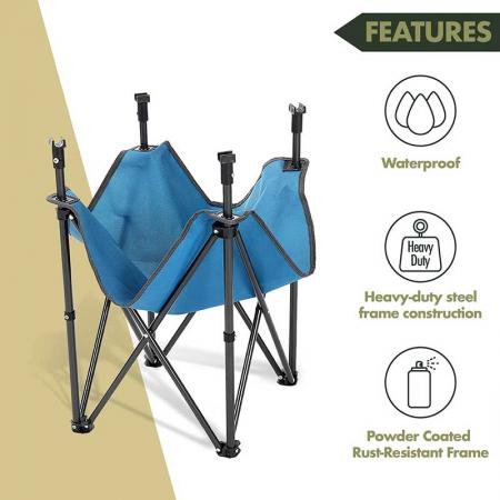 ultralett sammenleggbart campingbord for utendørs camping fotturer piknik 