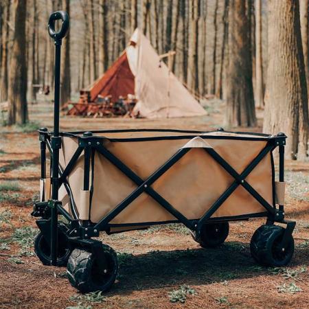 Kraftig utendørs bærbar campingpiknikvogn for reiser 