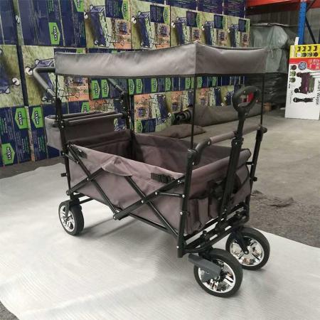 sammenleggbar hagevogn konvertibel barnevogn utendørs sammenleggbar vogn for barn & last rød 