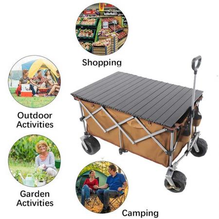 sammenleggbar hage utendørs park bruksvogn piknik campingvogn 