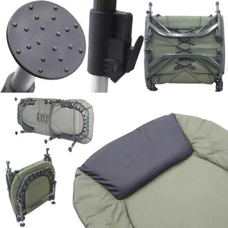 ankomst forsterkede fotputer campingutstyr seng sammenleggbar seng campingseng 