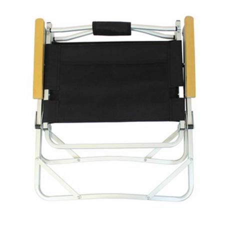 amazon hot salg utemøbler trekorn aluminium bærbar sammenleggbar campingstol utendørs hagestol 