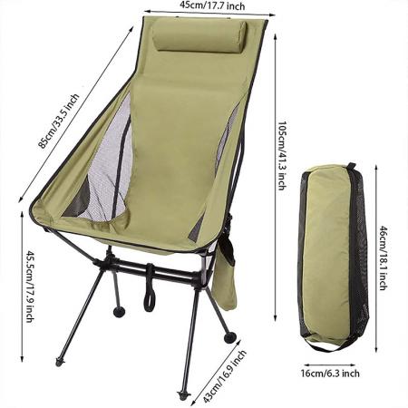 utendørs bord og stolsett bærbare campingstoler ultralett sammenleggbar kompakt stol for utendørs fotturer backpacking piknikstrand 