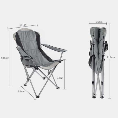 beste engrospris utendørs sammenleggbar strandstol i bæreveske 