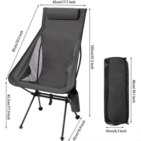 amazon hot sales beach camp sammenleggbar stol sammenleggbar 600D oxford klut 