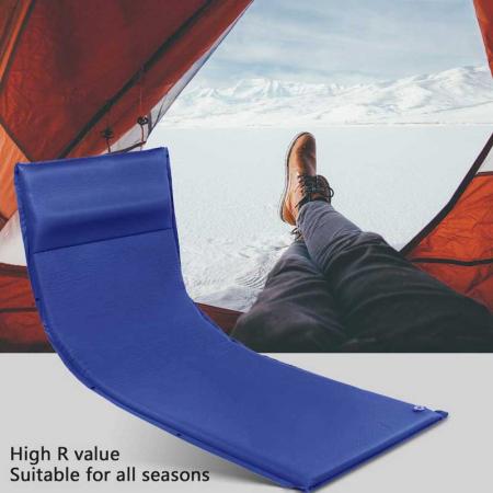 liggeunderlag selvoppblåsende liggeunderlag ingen pumpe eller lungekraft kreves kompakt ultralett matte for backpacking og camping 