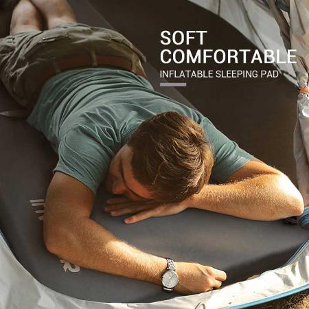 2022 hot sales campingmatte selvoppblåsende liggeunderlag ultralett matte for backpacking og camping 