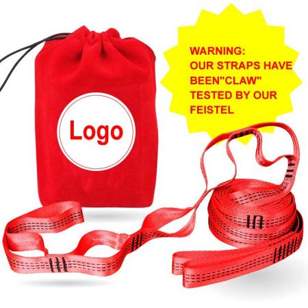 amazon hot salgsfabrikk pris fargerike hengekøye stropper for hengekøye opphengssystem kit 