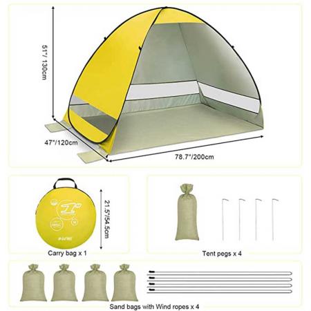 engros utendørs camping strand trekant baldakin solskjerm ly UV beskyttelse telt
 