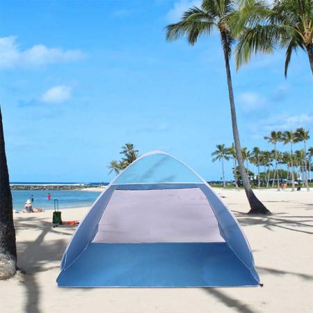 automatisk pop up øyeblikkelig bærbar utendørs rask cabana strandtelt solskjerming
 