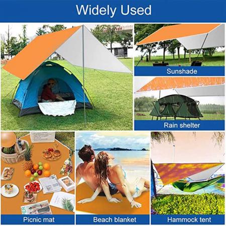 lett, bærbar styrke hengekøye telt camping vanntett, regnskjul reise camping
 
