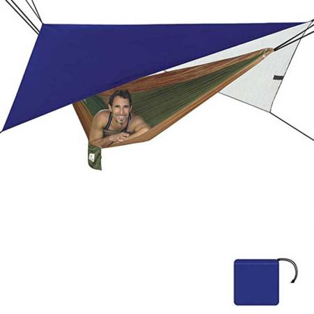 ultralett utendørs strand sol ly presenning camping hengekøye regn fly
 