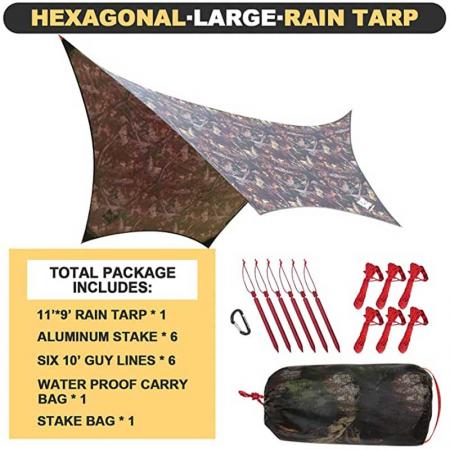 utendørs camping vanntett parasoll regnflue hengekøye presenning hengekøye regnflue
 