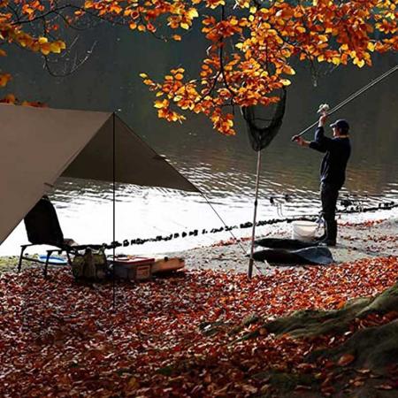 campingpresenning vanntett 3m x 3.2m stor hengekøye teltpresenning
 