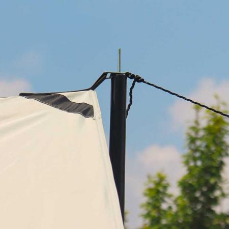 bærbar vanntett campingtelt presenning lett å sette opp perfekt regnflue presenning for hengekøye ly telt
 