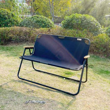 Utemøbler Hage Dobbel Lounge Folding Camp Utendørs sammenleggbare stoler 