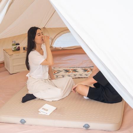 30D TPU Oppblåsbar Soveseng Luftmadrass Camping Liggeunderlag for utendørs 