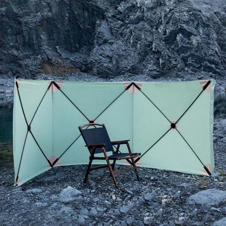 Wind Break Wall Frontrute Privacy Screen for Camping Beach Fishing Outdoor 