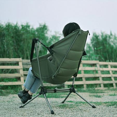 2023 NY ANKOMST Bærbar justerbar stol Sammenleggbar hvilestol for utendørs camping 