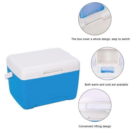 Engros 28L Camping Ice Box Bærbar Camp Cooler Box for Outdoor Picnic Travel 