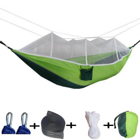 Myggnett Hammock Camping Bug Net for utendørs camping og fotturer
 