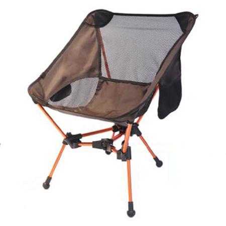 Trekantbrakett aluminium utendørs bærbar sammenleggbar stol 