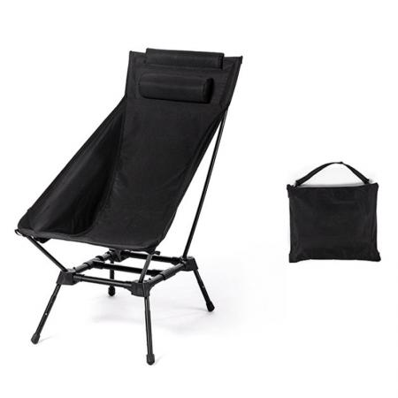Strand utendørs sammenleggbar stol med bæreveske 600d Oxford 