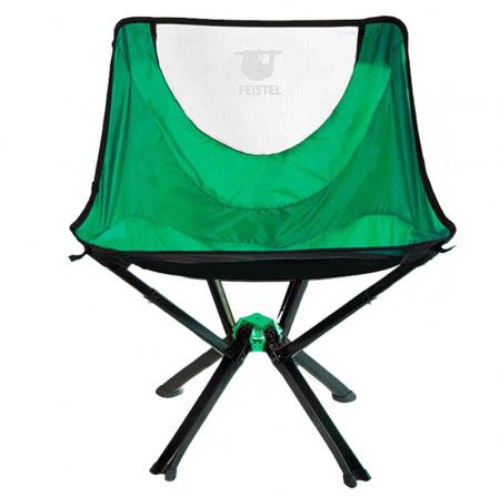 Nylon sammenleggbar campingstol i liten størrelse 