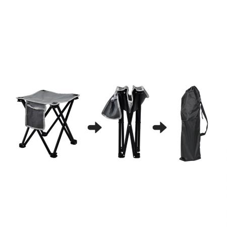 Lett utendørs strand bærbar sammenleggbar fiske camping avføring