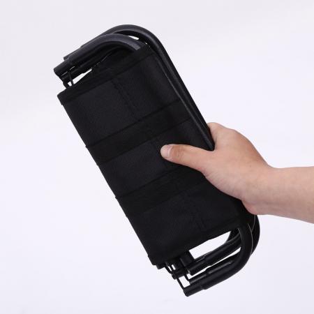 Høystyrke Vanntett Stål Lett Sammenleggbar Bærbar Metall Strand Campingkrakk