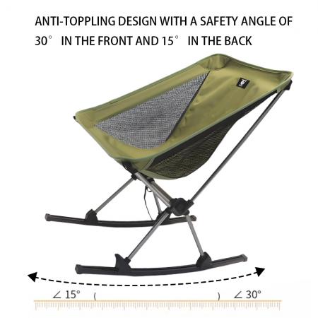 Feistel Camp Chair to sett gyngestoler tilbehør