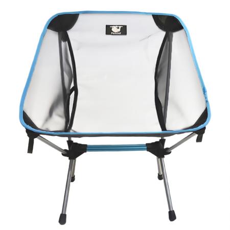 Dobbelstangkonstruksjon Sammenleggbar lett fottur Camping Fiske Piknik Reise Månestoler 